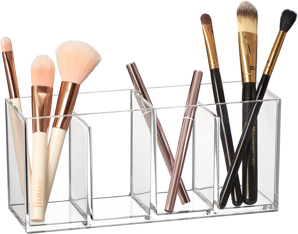 Makeup Brush Holder Bathroom Organization 